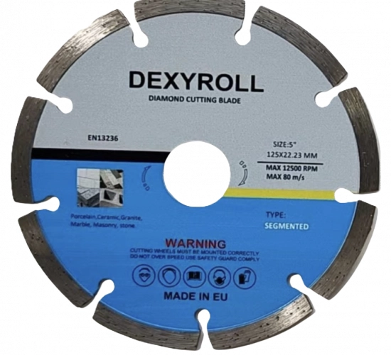 Disc de diamant segmentat